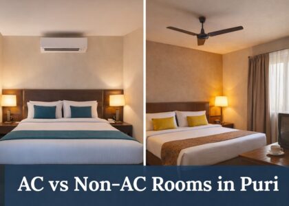 AC vs Non-AC Rooms in Puri – Which One Should You Choose